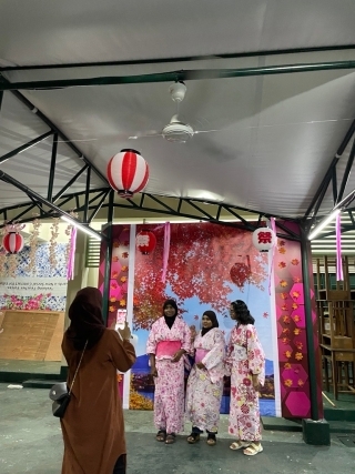 Embassy of Japan showcases Japanese Culture at Kalaafun Fair 2024 held by Kalaafaanu School