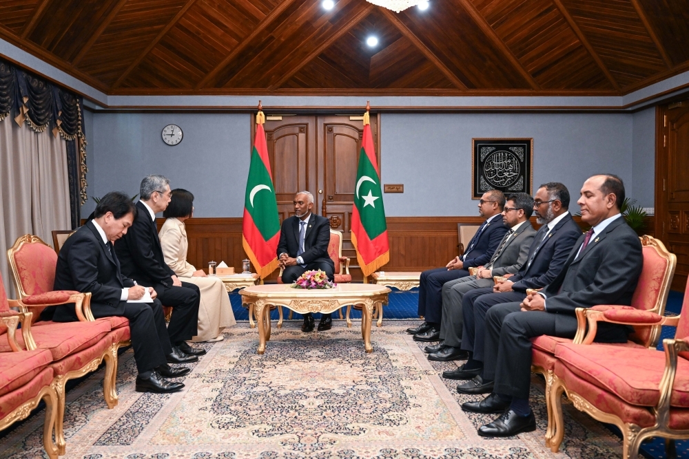 Ambassador of Japan presents credentials to the President