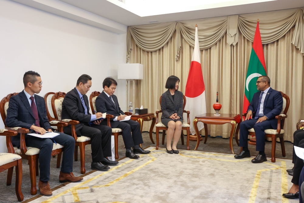 Ambassador of Japan to Maldives calls on Minister of Foreign Affairs