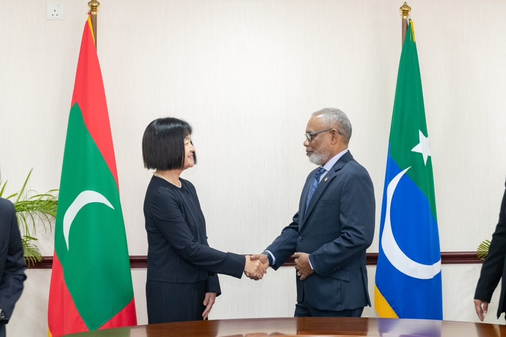 Ambassador of Japan to Maldives paid a courtesy call on the Hon. Speaker of the People’s Majlis