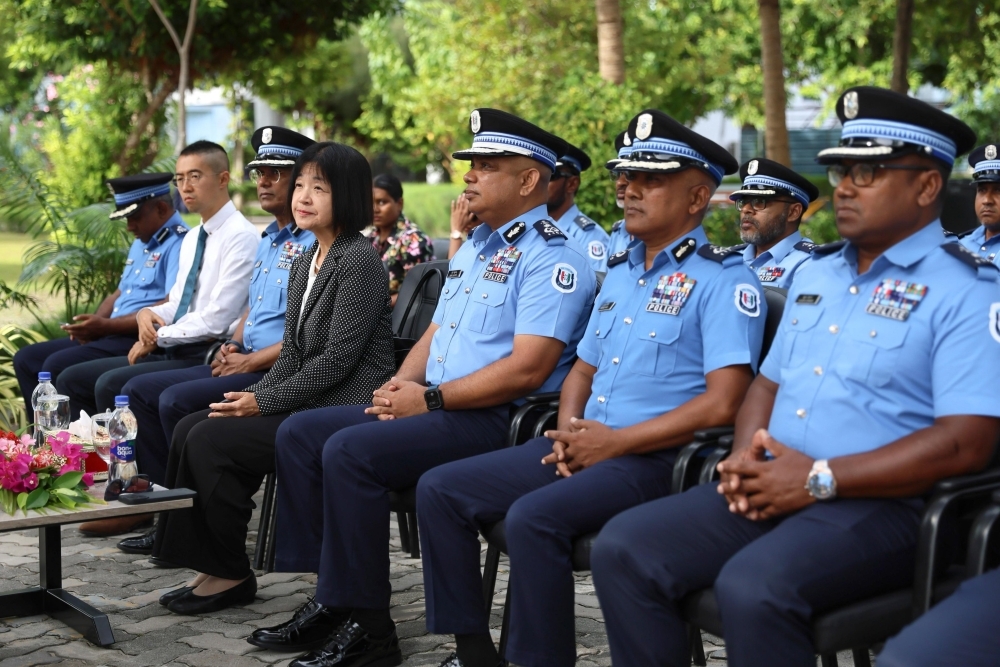 The Government of Japan provides vessels under the Economic and Social Development Program to Maldives Police Service