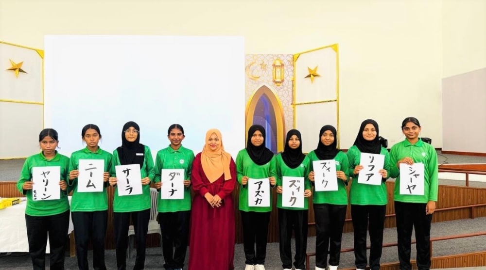 The Embassy of Japan in Maldives participated as an exhibitor at the Japan-Maldives Arts Event 2025