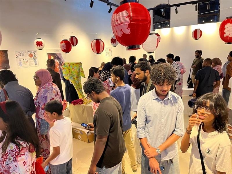 The Embassy of Japan in Maldives participated as an exhibitor at the Japan-Maldives Arts Event 2025