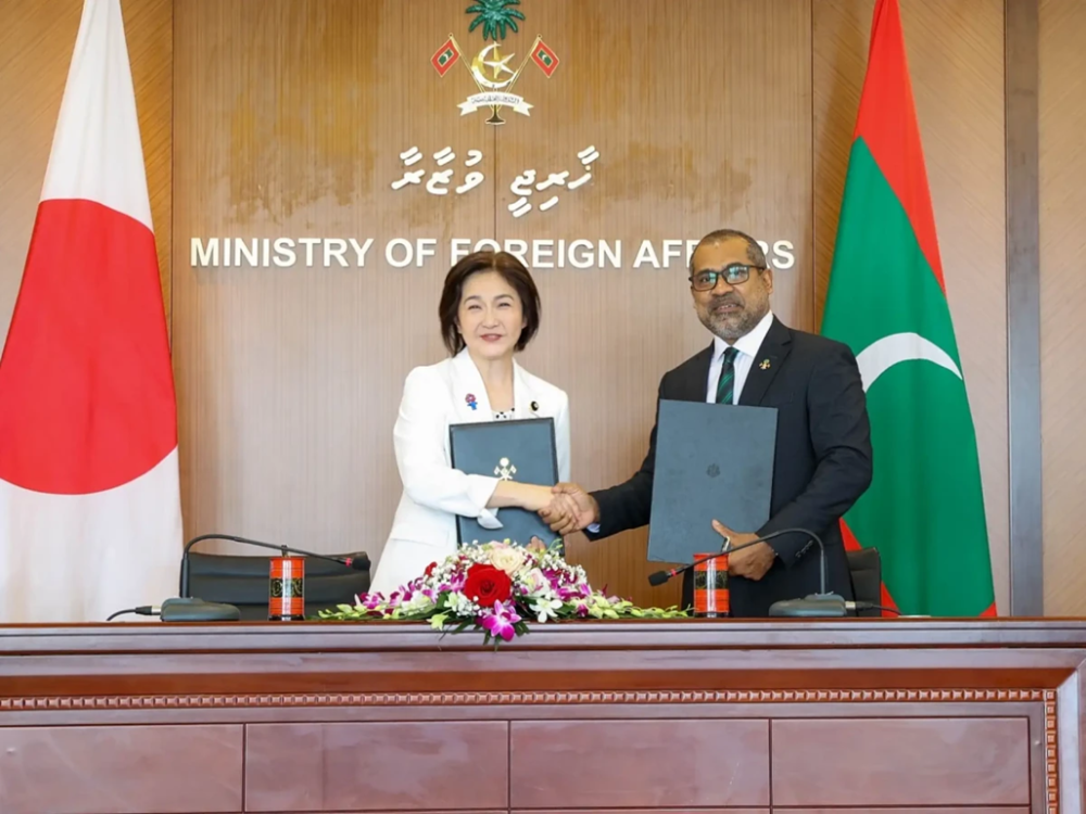 Japan provides Grant Aid of one hundred and fifty-five billion Japanese Yen, to the Maldives for the Project for Disaster Resilience Enhancement in the Male’ Island