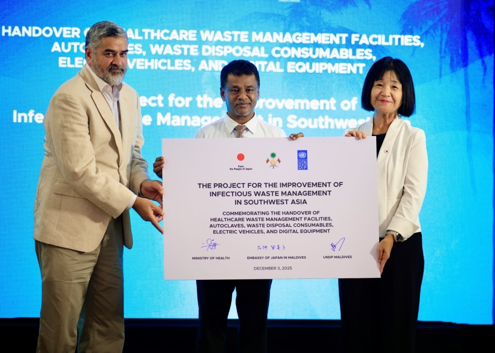 Handover of Healthcare Waste Management Facilities, Equipment, and Vehicles